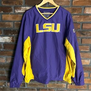 LSU Tigers Pullover Jacket Adult XL